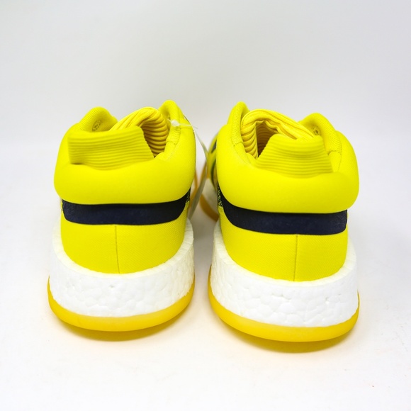 adidas Marquee Boost Low Yellow Purple G27743 sz 9 - Picture 5 of 8